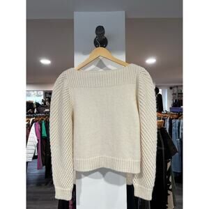 LoveShackFancy Alpaca Wool Blend Sweater Size S